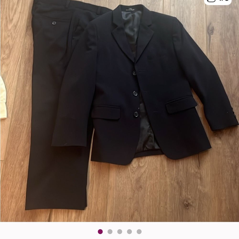 Boys Navy Suit Blazer and Pants